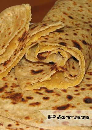 A picture of Puran Poli | Diwali Recipe.