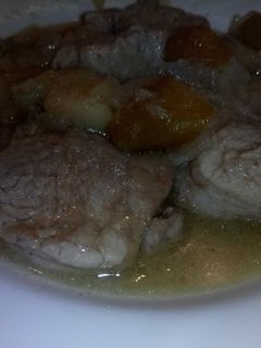 Una foto de Solomillo a la manzana