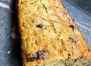 Una foto de Budín de banana