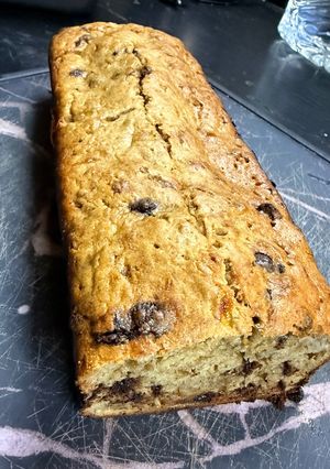 Una foto de Budín de banana