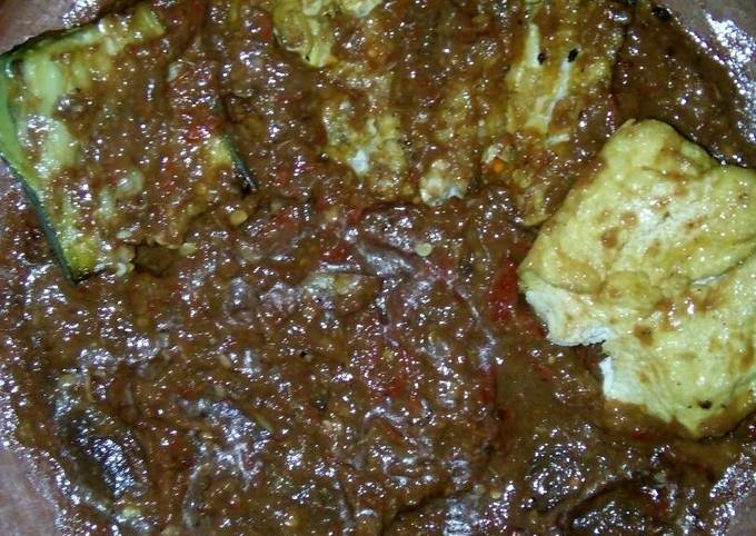 Resep Penyetan 3T (tempe,terong,tahu), Sempurna