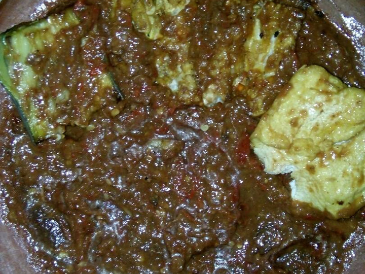 Resep Penyetan 3T (tempe,terong,tahu), Sempurna