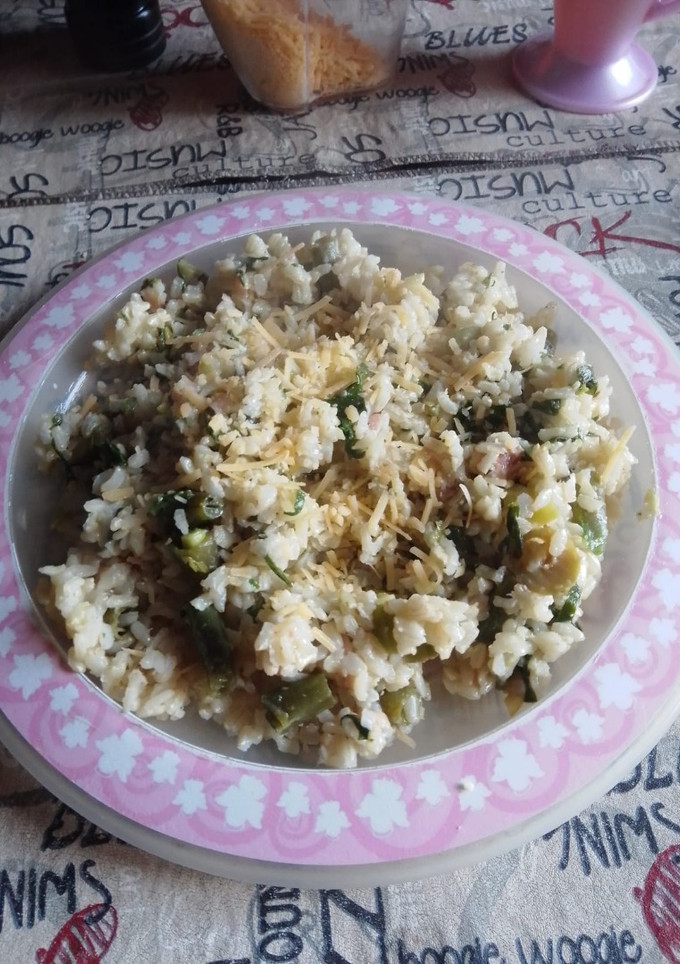 Una foto de Arroz Integral con Chauchas