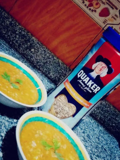 A picture of Oat Soup with Vegetables and Chicken (Diet).
