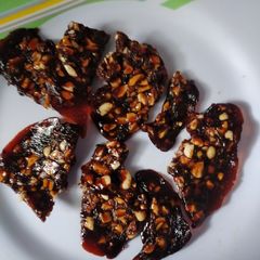 #Gud mungfali ki chikki A picture of #Gud mungfali ki chikki.