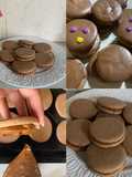 Alfajores de chocolate