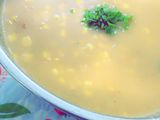 شوربة الذره بالدجاج