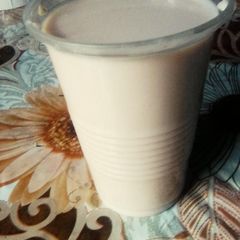 A picture of Strawberry 🍓🍓smoothy#Endofyearchallenge.