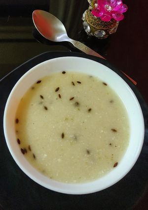 A picture of Jowar ki raab.