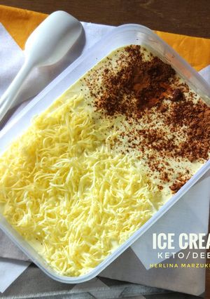 Foto resep Ice Cream Vanila Keto/Debm
