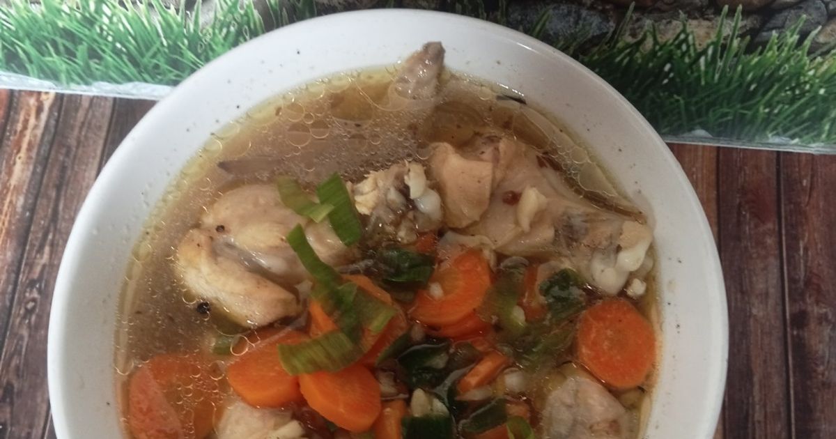 Sup Ayam Wortel