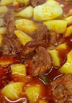 Una foto de Patatas riojana