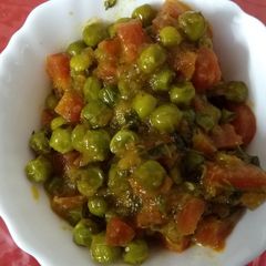 A picture of Gajar Matar ki sabji.