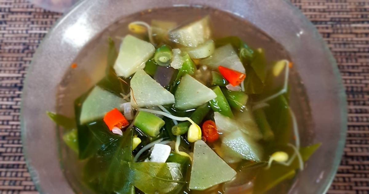 Resep Sayur Asem Kuah Kaldu Udang Oleh Eliya Cookpad