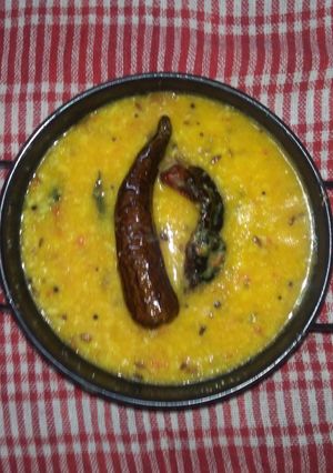 A picture of Goan Dal.
