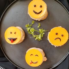 A picture of Emoji Coleslaw Sandwich.