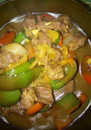 Foto resep Paprika sapi lada hitam