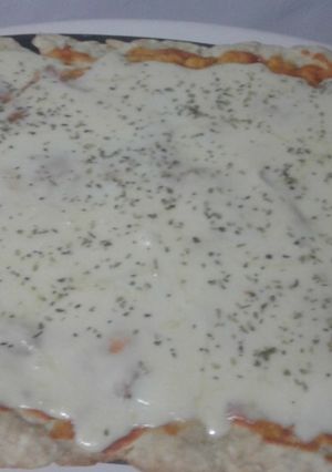 Una foto de Pizza casera