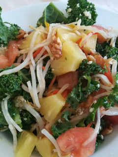 Una foto de Ensalada de kale