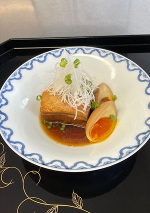 Una foto de Kakuni 角煮 - cuadrados de carne de cerdo