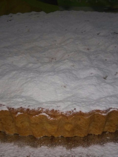 Una foto de Tarta de ricota y dulce de leche
