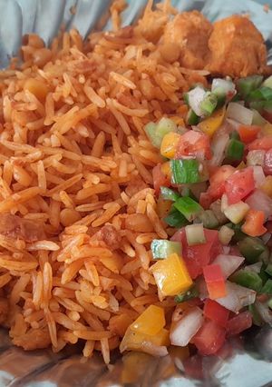 عکسی از دستور استانبولی (پلو مکزیکی)