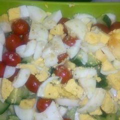 A picture of My green salad.