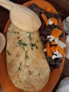 Foto de Migas à Alentejana