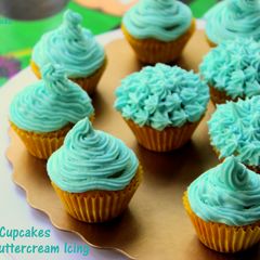 A picture of Vanilla Cup Cakes.