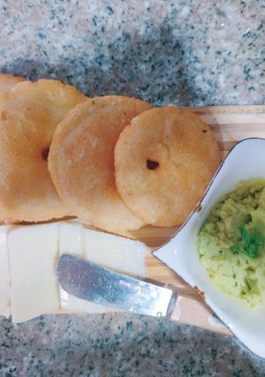 Una foto de Arepa dulce