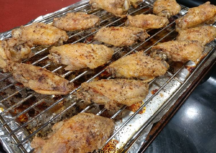 Easiest Way to Oven Baked CRISPY Wings