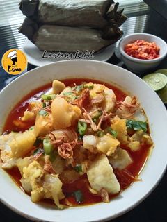 Foto resep Lontong Kikil Surabaya