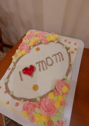 عکسی از دستور کیک روز مادر