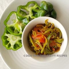 Capsicum Sabji A picture of Capsicum Sabji.