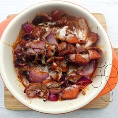 A picture of Baked Spicy Onion /Carrot.