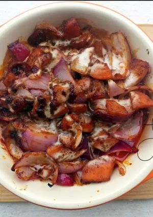 A picture of Baked Spicy Onion /Carrot.