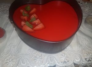 صورة لوصفة تورتة عيد الحب