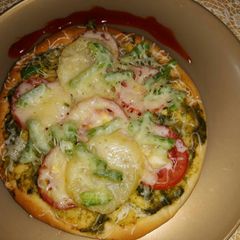 A picture of Veggie Pizza.