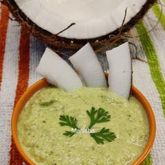 A picture of Instant Sweet & Tangy Coconut Chutney.