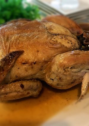 A picture of Easy Roasted Chicken.