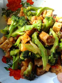 Foto resep Tempe Brokoli saus tiram