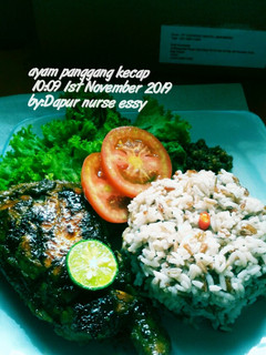 Foto resep Ayam panggang kecap