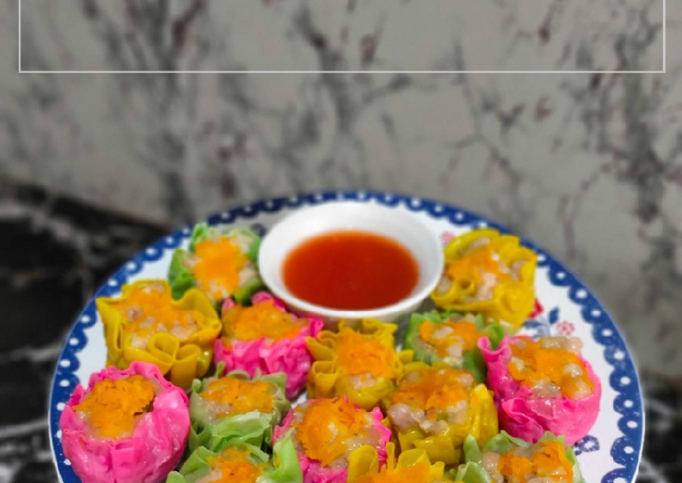 Dimsum Shumai Chicken Rainbow