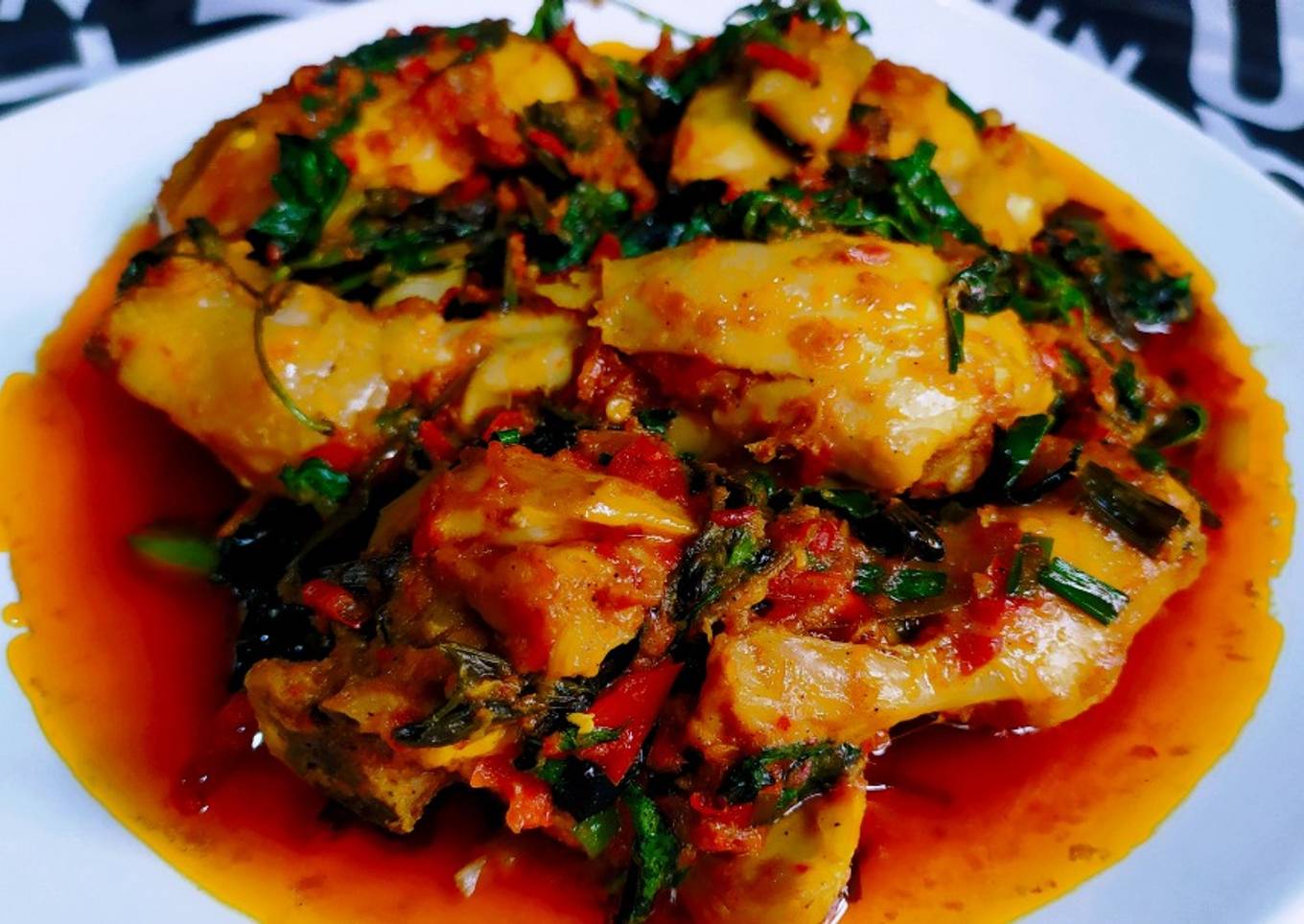 Ayam woku belanga manado