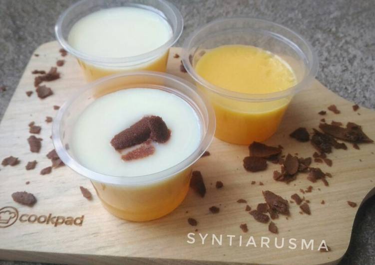 Sweet Orange Pudding, Vla Vanilla