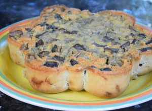 Une photo de Gâteau d'aubergines à l'indienne (IG bas)