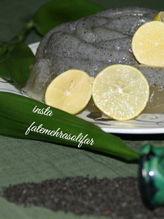 عکسی از دستور ژله تخم شربتی