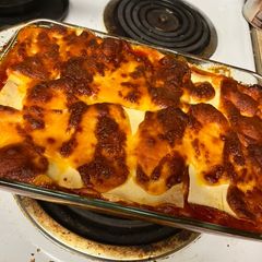A picture of Lasagna.