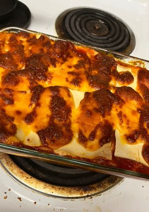 A picture of Lasagna.