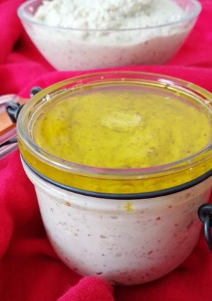 A picture of Celery and Almond Pesto.